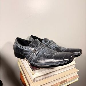 Robert Wayne Size 13 Navy/Black Men’s Dress Shoes with Details $_57.JPG?set_id=880000500F main image 2